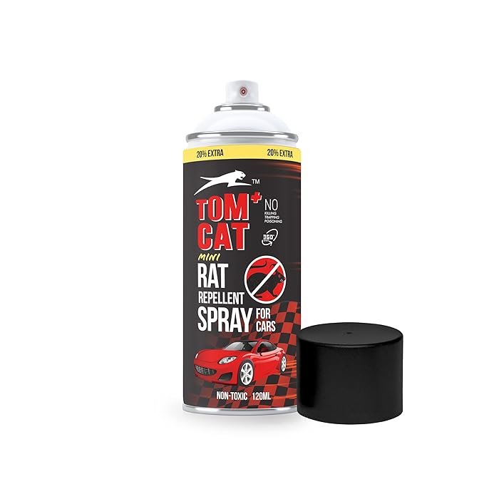 Tom Cat No Entry Rat Repellent Spray for Car Truck Bike 100 ML 2 Shadowetail