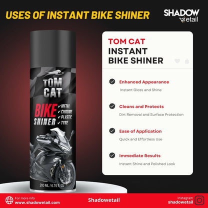 Tom Cat Bike/Scooter Shiner Spray -200ml