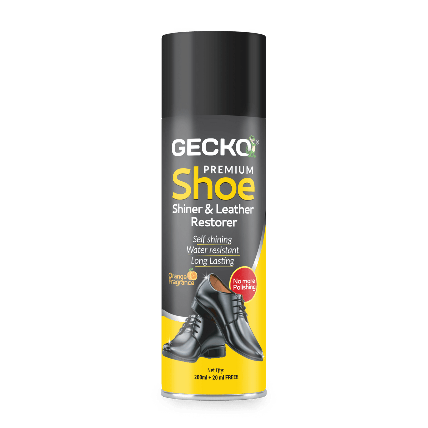 Gecko Premium Shoe Shiner & Leather Restorer