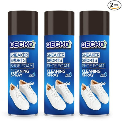 Gecko 200 ML Foam Based Cleaner Spray for Shoes/Loafers/Sneakers/Sports