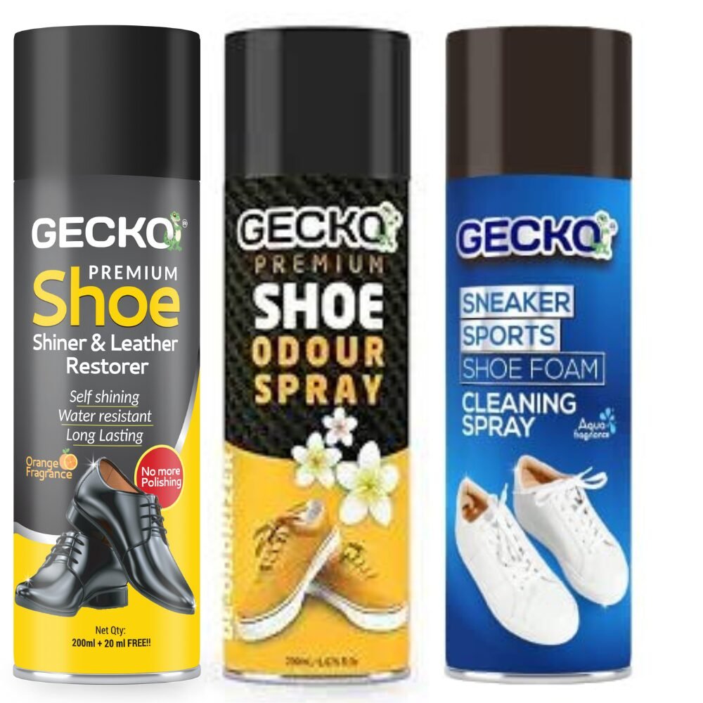 Gecko All in one Shoe care Kit - Combo pack