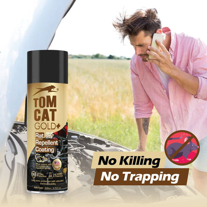 Rat Repellent spray for Cars - TomCat Gold 200ml