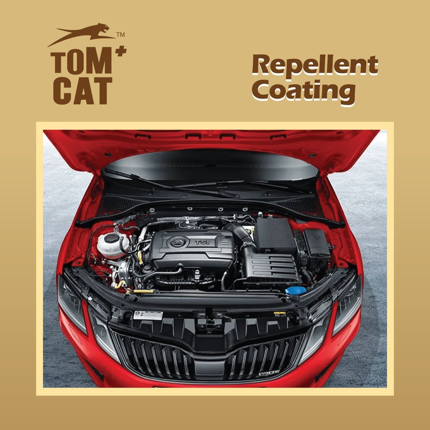 Rat Repellent spray for Cars - TomCat Gold 200ml