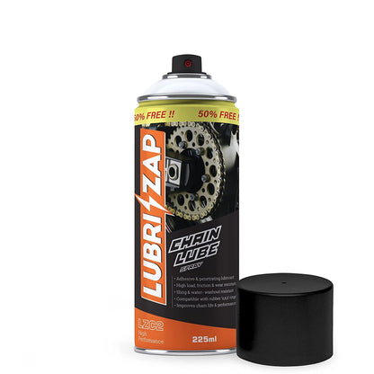 Lubrizap Bike Chain Lubricant Spray - 225ml