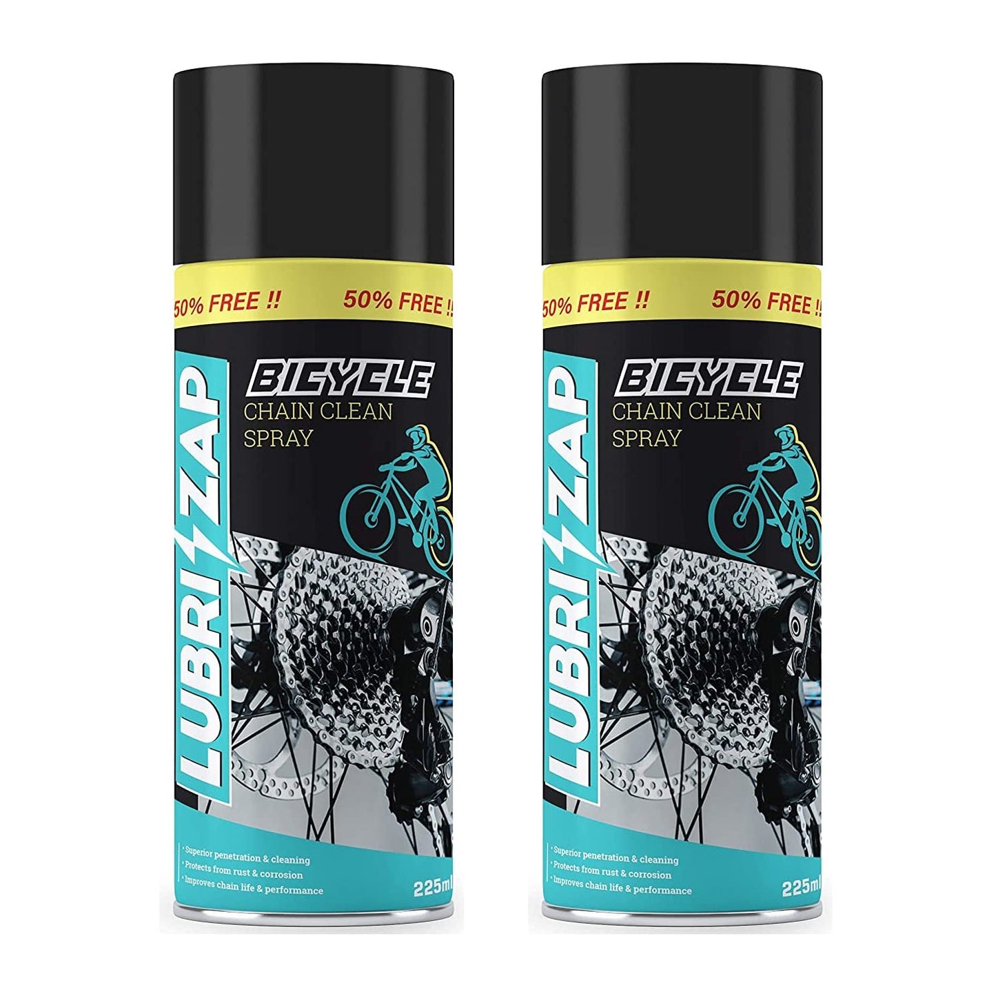 Lubrizap Cycle Chain Clean spray - 225ml