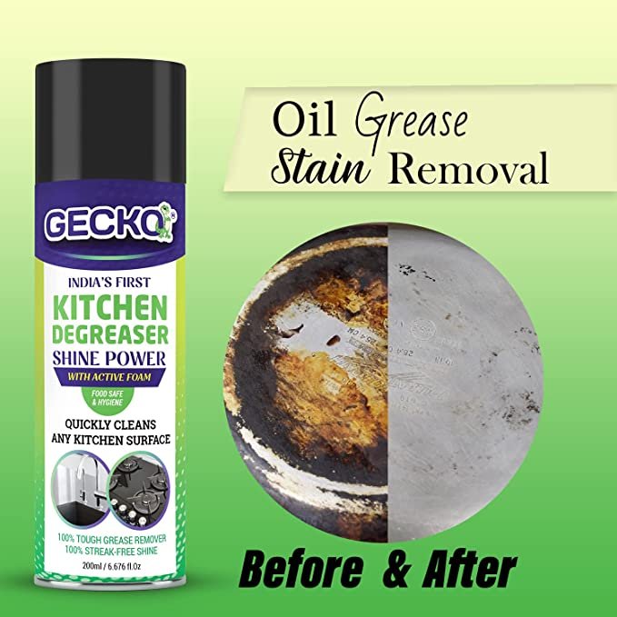 GECKO Kitchen Degreaser for tough stains -200ml