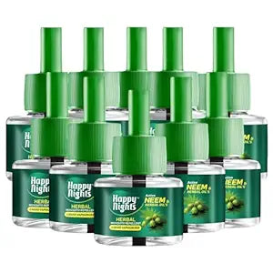 Happy Nights Neem Mosquito Refill | Herbal Neem Repellent