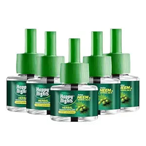 Happy Nights Neem Mosquito Refill | Herbal Neem Repellent