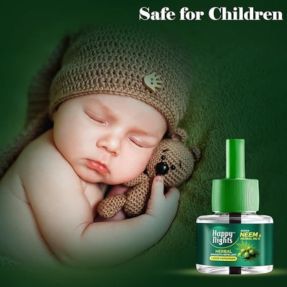 Happy Nights Neem Mosquito Refill | Herbal Neem Repellent