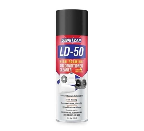 0bxt1R25mRmxYk8.jpg Lubrizap Cleaner Hygiene & Water AC Foam Cleaner for Split Ac and Window Ac Foam Cleaner & Car AC Vent & Duct Cleaner Foam Spray for Best Cooling - 200 ml Pack of 1