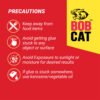 BOB CAT Jumbo Yellow Sticky Trap for Rats, Whiteflies & Aphids | Insect Catcher Pads for Home, Kitchen, Office & Agriculture | Pesticide Free, Non-Toxic, Easy to Use Glue Trap Sheets