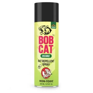 515eTtAu6GL._SL1500_.jpg BOB CAT No Entry Rat Repellent Home Protection Spray| Rodent Spray | Anti Rat Spray | Natural & Non-Toxic Mouse and Rodent Repellent | Quick, Easy Pest Control for Home | Pack of 1 x 200ml 200ML
