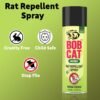61Dxfgjk36L._SL1500_.jpg BOB CAT No Entry Rat Repellent Home Protection Spray| Rodent Spray | Anti Rat Spray | Natural & Non-Toxic Mouse and Rodent Repellent | Quick, Easy Pest Control for Home | Pack of 1 x 200ml 200ML