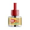 Happy Nights GOLD Tulsi and Herbal Oil Based Liquid Refill Mosquito Repellent Air Freshener Completely herbal-safe for children | Refill (45ml) + Machine