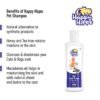 61MkdvfR1dL._SL1500_.jpg Happy Hippo 200ml Aqua fragrance Pet Shampoo for All Breeds of Dogs & Cats| Paraben Free & 100% Vegan Shampoo for Pets| Organic Pet Shampoo| Shampoo for Puppies & Kitten (Pack of 1) Pack of 1