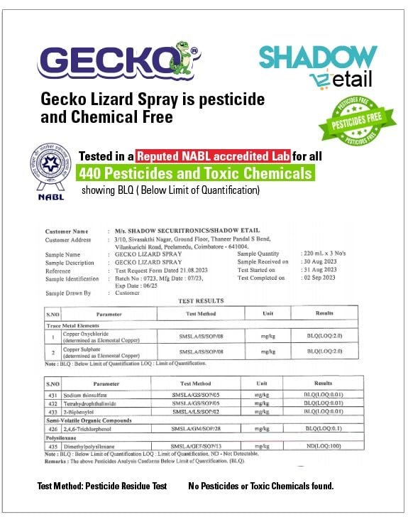 61OqnMoyj5L.jpg Gecko Flat Surface Disinfectant & Power Screen Cleaner Spray 200 ml 200 ML