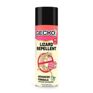 Gecko Aerosol Based Odour Free Herbal Lizard Repellent Spray | Eco-Friendly & Biodegradable | Irritant &Chemical-Free | (15 Days Protection) PK of 1-FORMULATION 10X Pack of 1