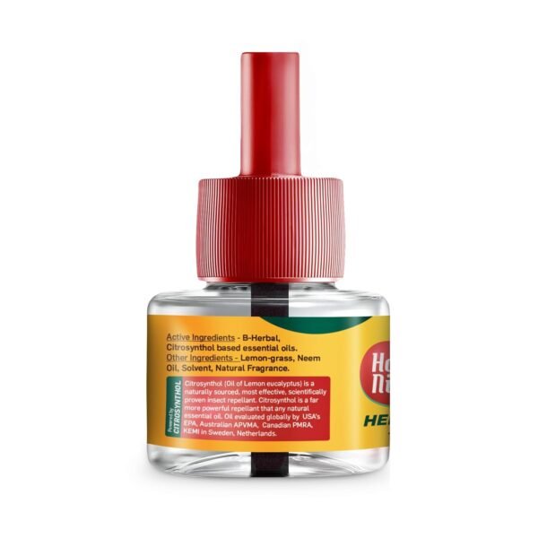 61ZMHiOmDkL._SL1500_.jpg Happy Nights Orange Mosquito Refill | Herbal Orange Repellent | Repellent | Insect Vaporizer | Prevent from Mosquito | Completely Herbal Safe for variationren | 45 ml (Pack of 12 Refill plus 1 machine) Pack of 12
