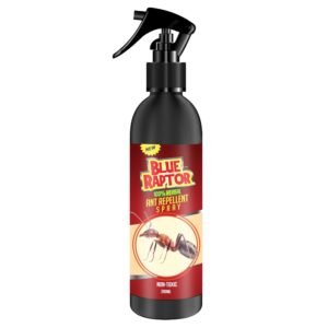 61ZeaaLL6ML._SL1500_.jpg Blue Raptor Herbal Ant Control Spray, 200ml | Safe for Babies & Pets | Powerful Red Ant Defense for Home & Kitchen | Powerful Red Ant Barrier for Household Use | Pack of 1 (200ml) | - FORMULATION 3X 200ML
