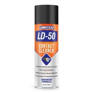 61c77hSFVL._SL1500_.jpg Shadow Securitronics Lubrizap Contact Cleaner 200ml - Drive Out Dirt, Dust, Oil, Flux Residue and Moisture from Sensitive Electrical Parts and Equipment with Ease 200ML
