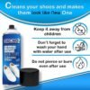 61gYvmo9aFL.jpg Gecko 200 ML Foam Based Cleaner Spray for Shoes, Sneaker Cleaner Spray/Loafers/Sneakers/Sports Shoes/White/Golf/Tennis/Canvas Shoes, Remove Dust/Dirt/Grass Stains/Mud 200 ML