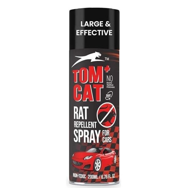 6bxt1BKuRNQ5WRS.jpg Shadow Securitronics Tom CAT No Entry Rat Repellent Spray for Cars Highly Effective with and Lasts 1 Year Leak Free Easy to Spray Nozzle 1st time in India (1) - FORMULATION 1 X Pack of 1