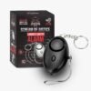 Shadow Fit SOS Personal Alarm Keychain for Women | 130dB Emergency Siren with LED Light | Self-Defense Safety Device for Girls Kids Elderly | Outdoor Night Security & Protection Tool