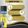 Gecko Termite Repellent Spray | 100% Herbal | Protects Wood & Furniture | 200ml | Pack of 1 | FORMULATION 10X Pack of 1