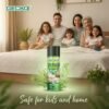 Gecko Natural Bed Bug Spray | Non-Toxic & Fast-Acting | Khatmal Repellent |Anti-Bed Bug Treatment for Home, Mattress, Sofa | Plant-Based Insect Control |Safe for Kids & Pets | Pack of 1 | 200ml | FORMULATION 10X