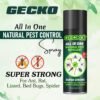 71RN5Bo5Q-L._SL1500_.jpg Gecko All-in-One Insect Repellent Spray | Multi-Purpose Insect Control for Lizard, Ant, Termite, Bed Bugs, Spider, Fly, Centipede, Mouse | 100% Natural Formula - 120ml | FORMULATION 10X 120ML