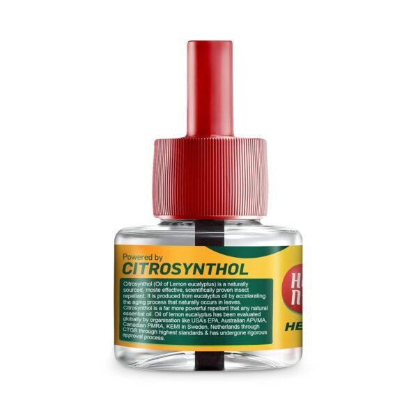 71cBxNM6hgL._SL1500_.jpg Happy Nights Orange Mosquito Refill | Herbal Orange Repellent | Repellent | Insect Vaporizer | Prevent from Dengue| Completely Herbal Safe for variationren | 45 ml (Pack of 7 Refill plus 1 machine) 45 ML