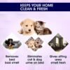 Happy Hippo Pet Urine Odour Eliminator for Dogs and Cats | Pet Deodrant & Smell Remover | Pet Odour Eliminator | Lavender Fragrance | Potty Training Spray for Puppy, Cat and Dog - 200ml 200ML