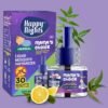 71iKR5KRtFL._SL1500_.jpg Happy Nights Mama's Choice Mosquito Repellent Vaporizer | 100% Natural Protection for Babies | 45ml x 10 Pack | Refill + Machine