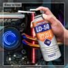 71iUXhupECL._SL1500_.jpg Shadow Securitronics Lubrizap Contact Cleaner 200ml - Drive Out Dirt, Dust, Oil, Flux Residue and Moisture from Sensitive Electrical Parts and Equipment with Ease 200ML