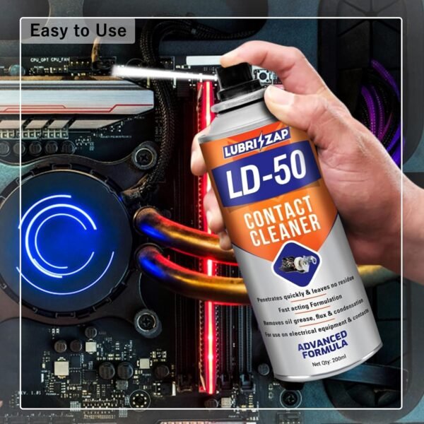 71iUXhupECL._SL1500_.jpg Shadow Securitronics Lubrizap Contact Cleaner 200ml - Drive Out Dirt, Dust, Oil, Flux Residue and Moisture from Sensitive Electrical Parts and Equipment with Ease 200ML