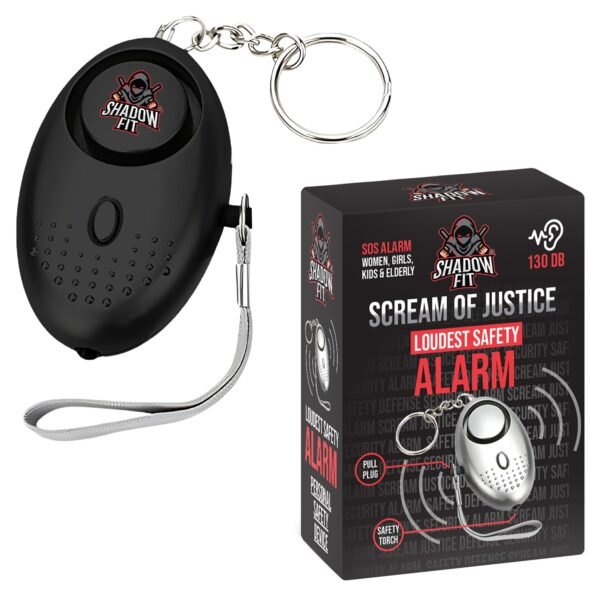 71mX5ZidbbL._SL1500_ Shadow Fit 130dB Personal Safety Alarm with LED