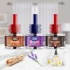 Happy Nights Plug In Room Freshener Combo | Musk, Lavender & Sandalwood Fragrance | Floral Room Freshener for Home, Office, Bedroom & Bathroom | Long-Lasting & Safe | 3 Refills (45ml Each) + 1 Machine
