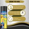 71whLoXRm0L._SL1500_.jpg Gecko Termite Repellent Spray | 100% Herbal Wood Protection | Effective Against Termites, Borers & Insects | Safe for Furniture in Home, Kitchen & Office | 120ml | FORMULATION 10X 120ML