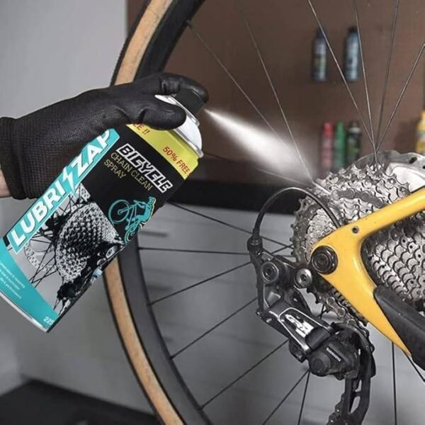 7bxt1RYyyv2njgD.jpg Shadow Securitronics LUBRIZAP Chain Cleaner Spray for All Bikes, Cycle Wear Resistant Lubricant Chain Clean Spray for Improve Chain Life & Perfomance - (Bicycle Chain Clean Spray) Pack of 1