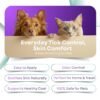 Gecko Pet Pro 2X Anti-Tick & Flea Powder for Dogs & Cats | Neem, Lavender & Calendula | Extra Strength Tick & Flea Control | Gentle Coat Care | Safe for Regular Use | 120g