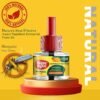 81eV61FDgFL._SL1500_.jpg Happy Nights Orange Mosquito Refill | Herbal Orange Repellent | Repellent | Insect Vaporizer | Prevent from Mosquito | Completely Herbal Safe for variationren | 45 ml (Pack of 12 Refill plus 1 machine) Pack of 12