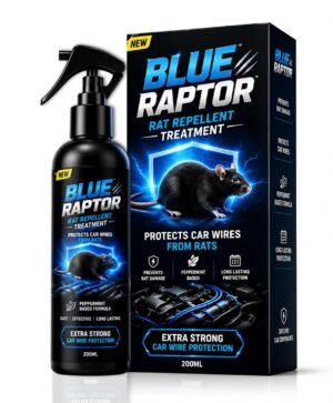 81flos1SQcL._SL1500_ Shadow Securitronics Blue Raptor No Entry Rat Repellent Car Spray for Cars Highly Effective Easy to Spray, Odour Free Rodent Repellent Spray for Cars (Pack of 1-200ml - FORMULATION 3X 200ML