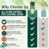 Abxt1BHvD7KEeVb.jpg Shadow Securitronics Gecko Pest Control & Insect Repellent Spray, 100% Natural|No Kill Just Repel Easy To Use Non-Toxic (200Ml)|- FORMULATION 10X