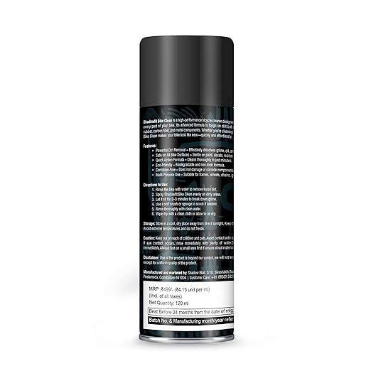 Rbxt1xXzXR27Aad.jpg Shadow Fit Bike Chain Cleaner Spray 120ML| Pack of 1