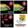 Cockroach Repellent Gel | 100% Herbal & Natural | Most Effective Long-Lasting 30 Days Protection| Pack of 6 | FORMULATION 20X Pack of 9