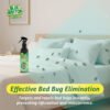 W-Blue raptor Bed bug A+-02 Blue Raptor BedBug Spray | Herbal Plant-Based Essential Oil Formula | Long-Lasting Bed Bug Control for Mattress, Sofa & Pillows | Safe Non-Toxic Home Use | Khatmal Repellent | Pack of 1 | 200ML