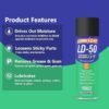 Xbxt1R3L-vPQH3U.jpg Lubrizap Ld-50,Spray,Rust Remover,Auto Maintenance,Lubricant,Loosen Stuck & Rust Parts,Metal,Iron,Chrome,Wood,Aluminium,Home,Doors & Locks,Vehicle Descaling (200Ml+20Ml Extra) Pack of 1