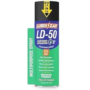 Xbxt1RwcKZiJ0Bs.jpg Lubrizap Ld-50,Spray,Rust Remover,Auto Maintenance,Lubricant,Loosen Stuck & Rust Parts,Metal,Iron,Chrome,Wood,Aluminium,Home,Doors & Locks,Vehicle Descaling (200Ml+20Ml Extra) Pack of 1