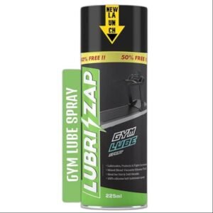 Ybxt1RJDPeJSRcn.jpg Lubrizap Gym Lube Spray for Treadmills and Gym Equipment, Wear Resistant Lubricant for Improved Performance and Long Life - Gym Accessories Chain Spray Pack of 1 (225 ml) Pack of 1