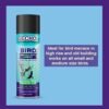 Gecko Bird Repellent Spray for Bird Control For Home And Office| Bird Control Spray | Non-Toxic| Safe for Birds | Pigeon Repellent | Repels Birds - Pack of 1 (200 ML) - FORMULATION 10X Pack of 1